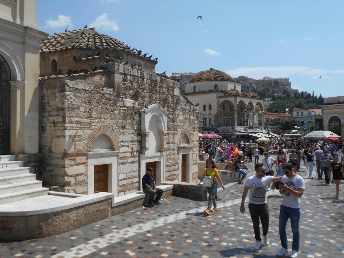 Monastiraki Flea Market & Metro Station Appartment Atena Exterior foto