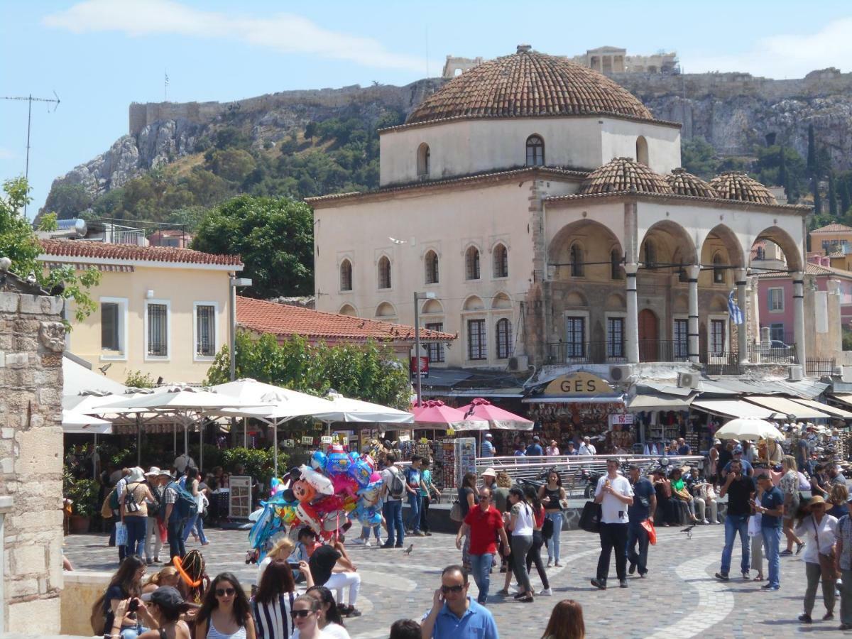Monastiraki Flea Market & Metro Station Appartment Atena Exterior foto