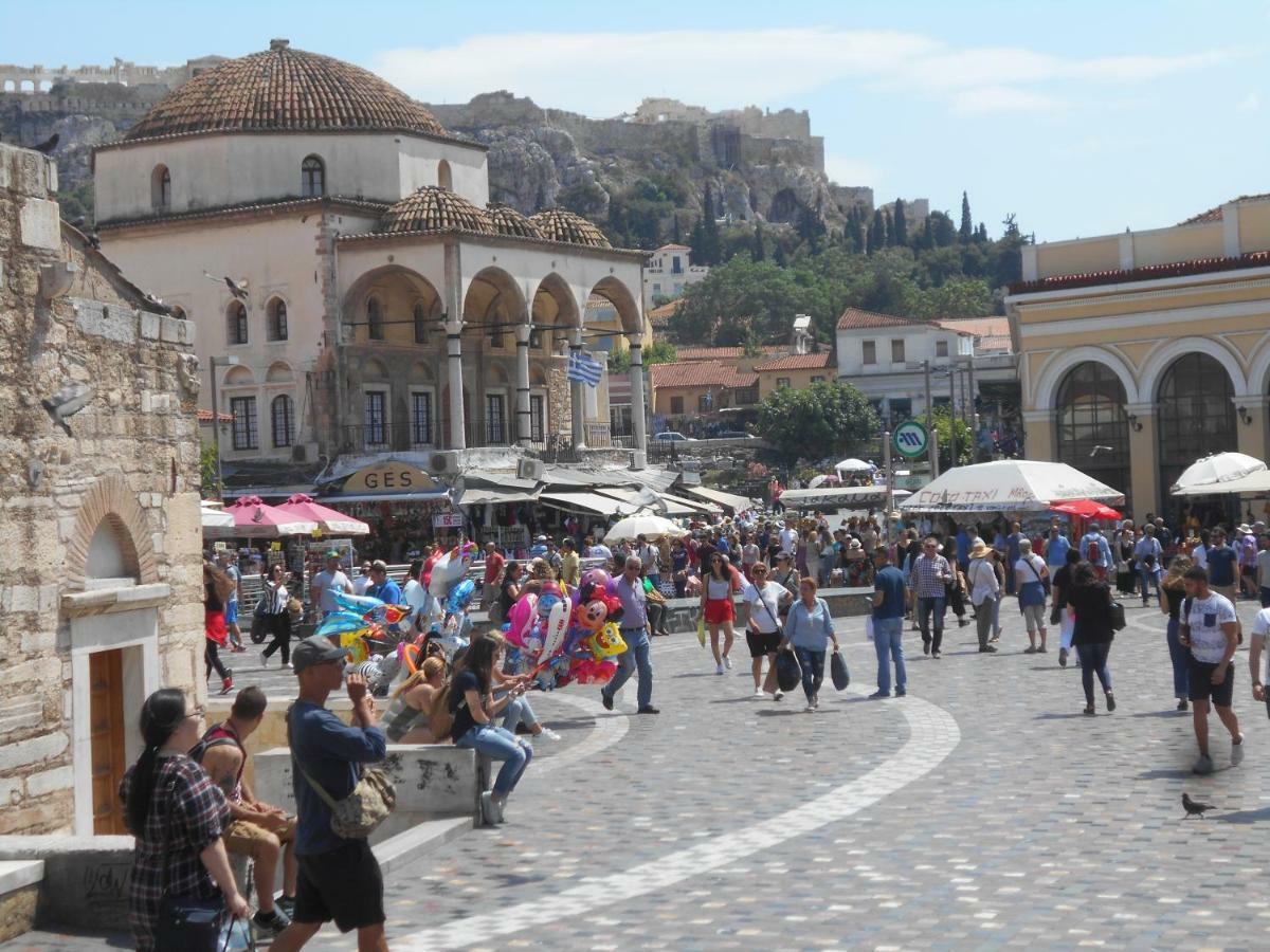Monastiraki Flea Market & Metro Station Appartment Atena Exterior foto